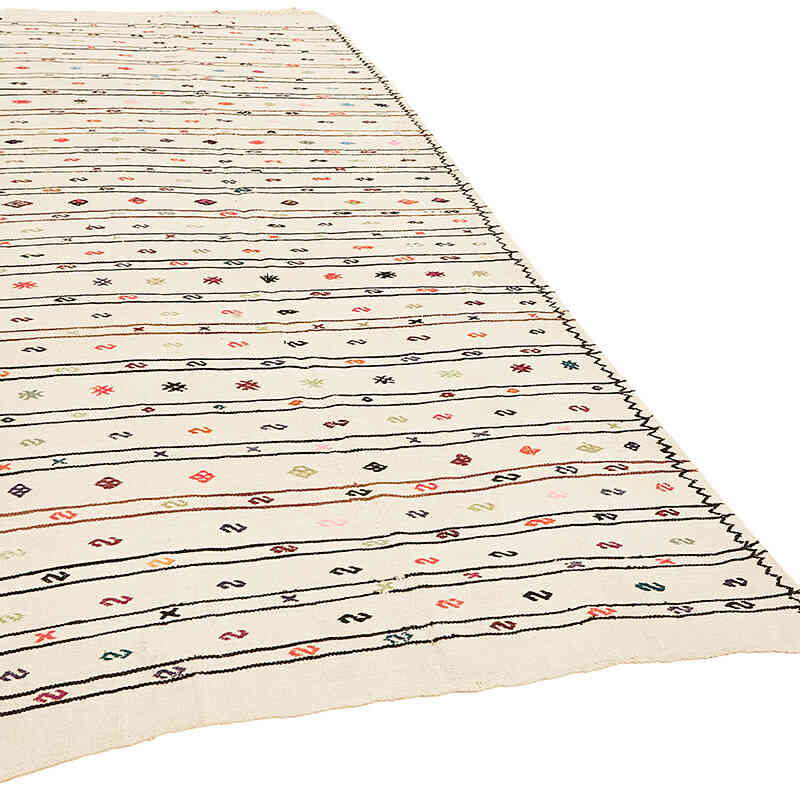 Alfombra Vintage Turco Kilim - 164 cm x 326 cm - K0070575