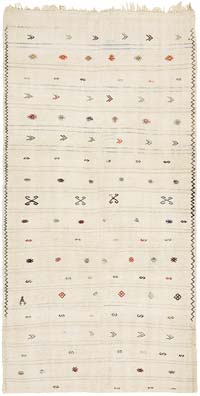 Vintage Anadolu Kendir Kilim - 176 cm x 335 cm - 176 cm x 335 cm