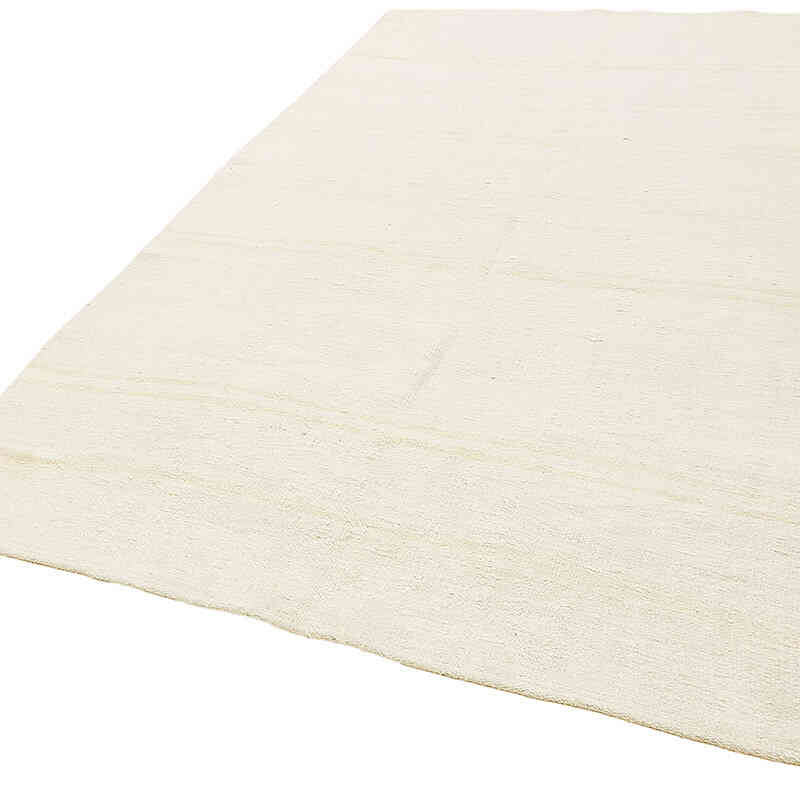 Vintage Anatolian Hemp Kilim Rug - 6' 2" x 11' 9" (74" x 141") - K0070577