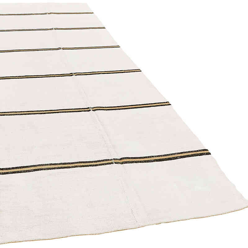 Vintage Anadolu Kendir Kilim - 136 cm x 362 cm - K0070584