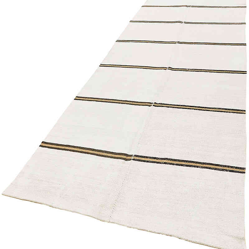 Vintage Anadolu Kendir Kilim - 136 cm x 362 cm - K0070584