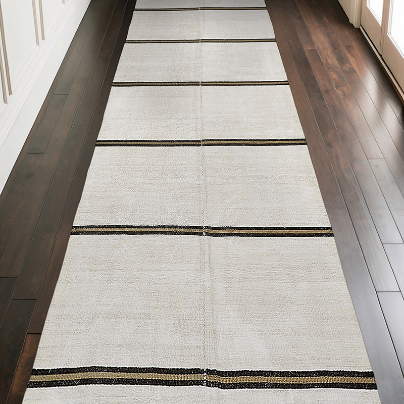 Vintage Anadolu Kendir Kilim - 136 cm x 362 cm - K0070584