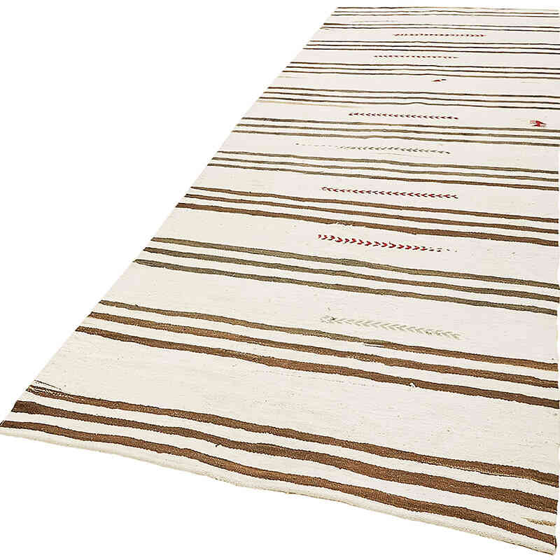 Alfombra Vintage Turco Kilim - 145 cm x 390 cm - K0070585