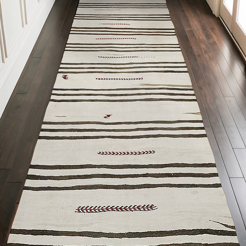 Alfombra Vintage Turco Kilim - 145 cm x 390 cm - K0070585