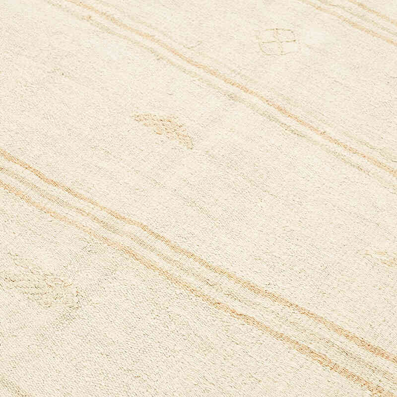 Vintage Anatolian Hemp Kilim Rug - 5' 8" x 10' 6" (68" x 126") - K0070589