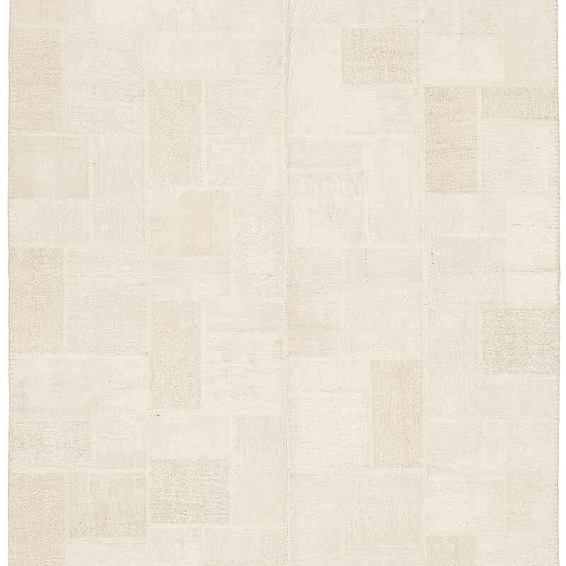 Patchwork Hemp Kilim Rug - 6' 6" x 9' 7" (78" x 115") - K0070595