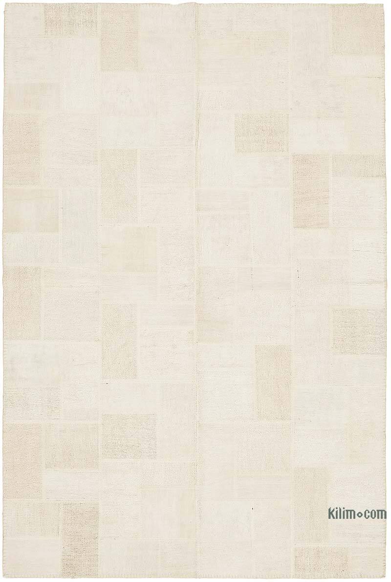 Patchwork Hemp Kilim Rug - 6' 6" x 9' 7" (78" x 115") - K0070595