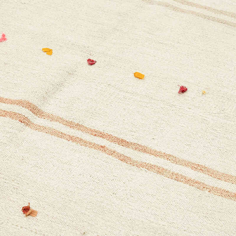Vintage Anatolian Hemp Kilim Rug - 6' 5" x 12' 6" (77" x 150") - K0070598