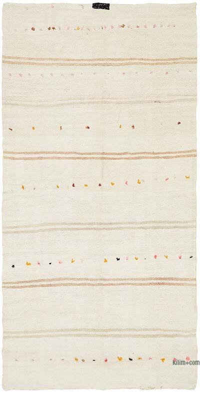 Vintage Anadolu Kendir Kilim - 195 cm x 380 cm