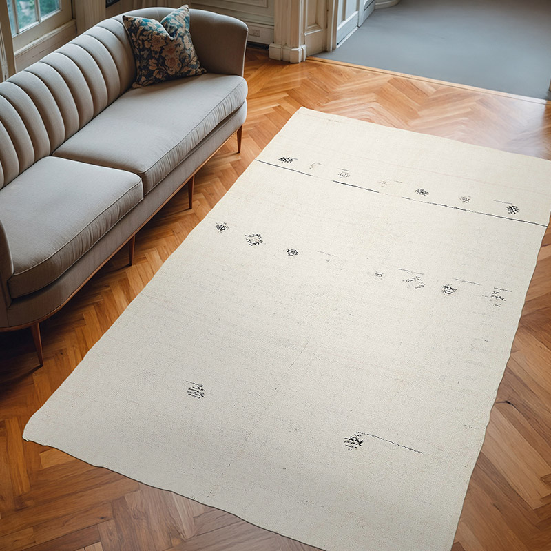 Alfombra Vintage Turco Kilim - 203 cm x 315 cm - K0070605