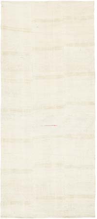 Vintage Anatolian Hemp Kilim Rug - 5' 7" x 12' 2" (67" x 146")