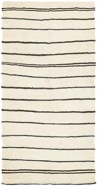 Vintage Anatolian Hemp Kilim Rug - 6' 1" x 11' 6" (73" x 138")