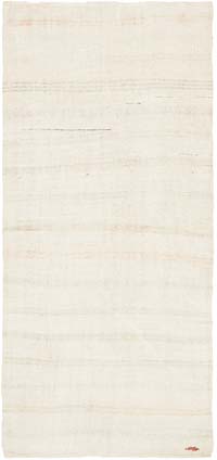 Vintage Anatolian Hemp Kilim Rug - 5' 10" x 12' 6" (70" x 150")