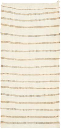 Vintage Anatolian Hemp Kilim Rug - 5' 8" x 11' 5" (68" x 137")