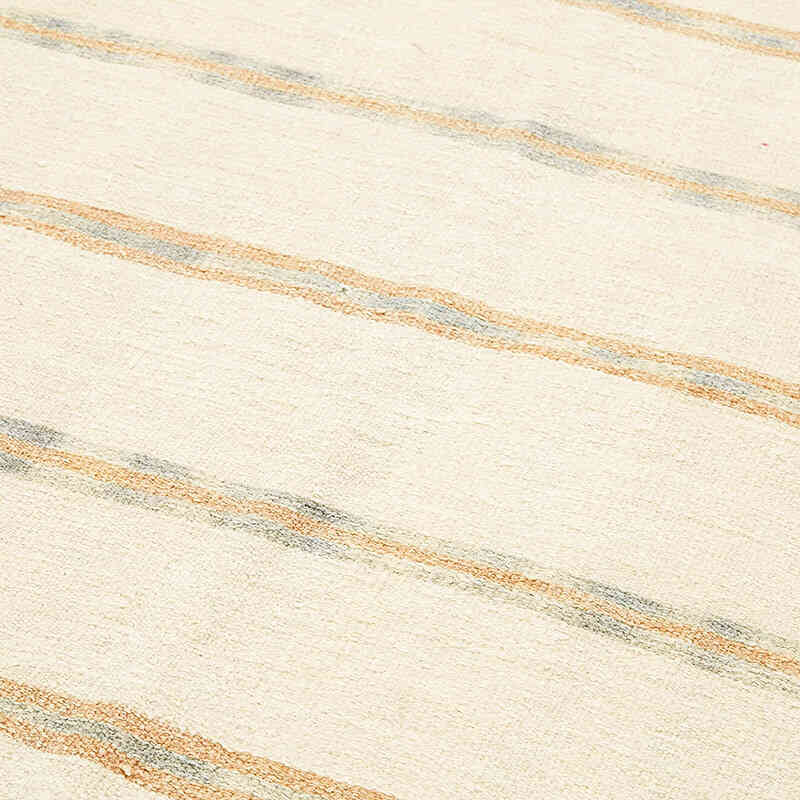 Vintage Anatolian Hemp Kilim Rug - 5' 8" x 11' 5" (68" x 137") - K0070610