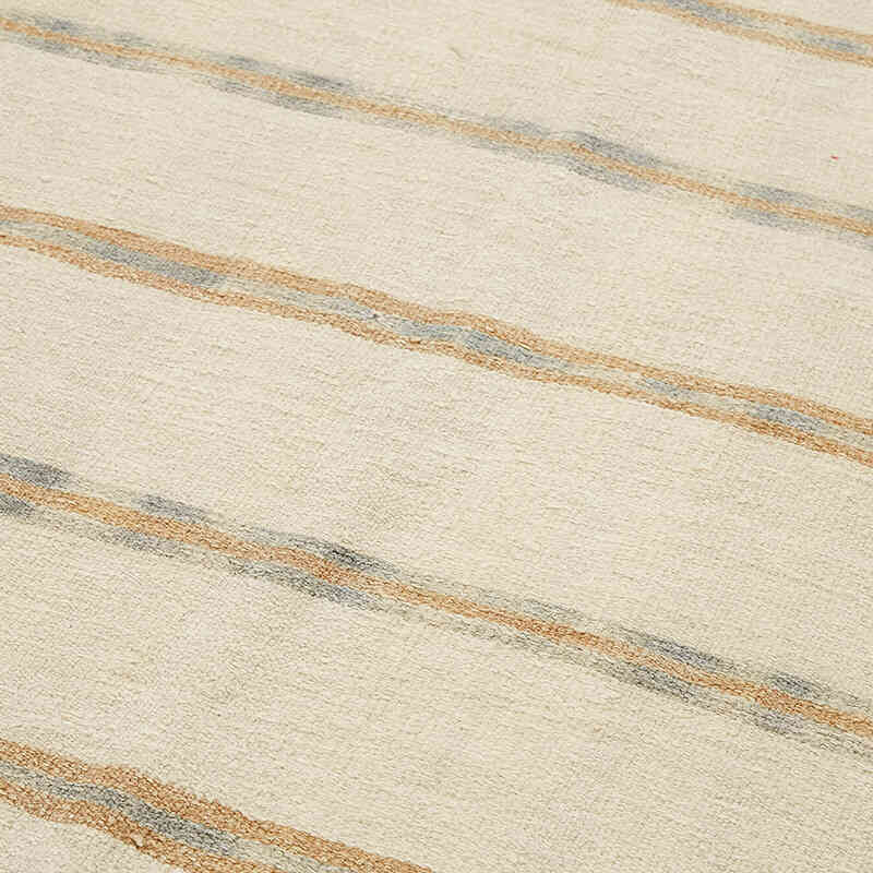 Vintage Anatolian Hemp Kilim Rug - 5' 8" x 11' 5" (68" x 137") - K0070610