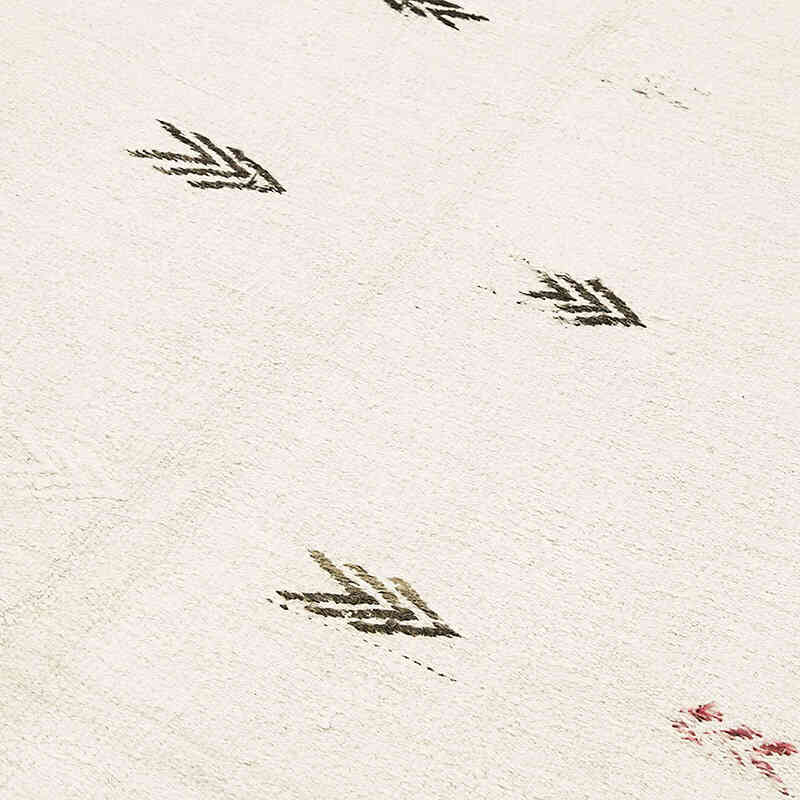 Vintage Anatolian Hemp Kilim Rug - 5' 10" x 11' 3" (70" x 135") - K0070614