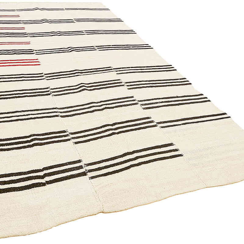 Alfombra Vintage Turco Kilim - 203 cm x 363 cm - K0070617