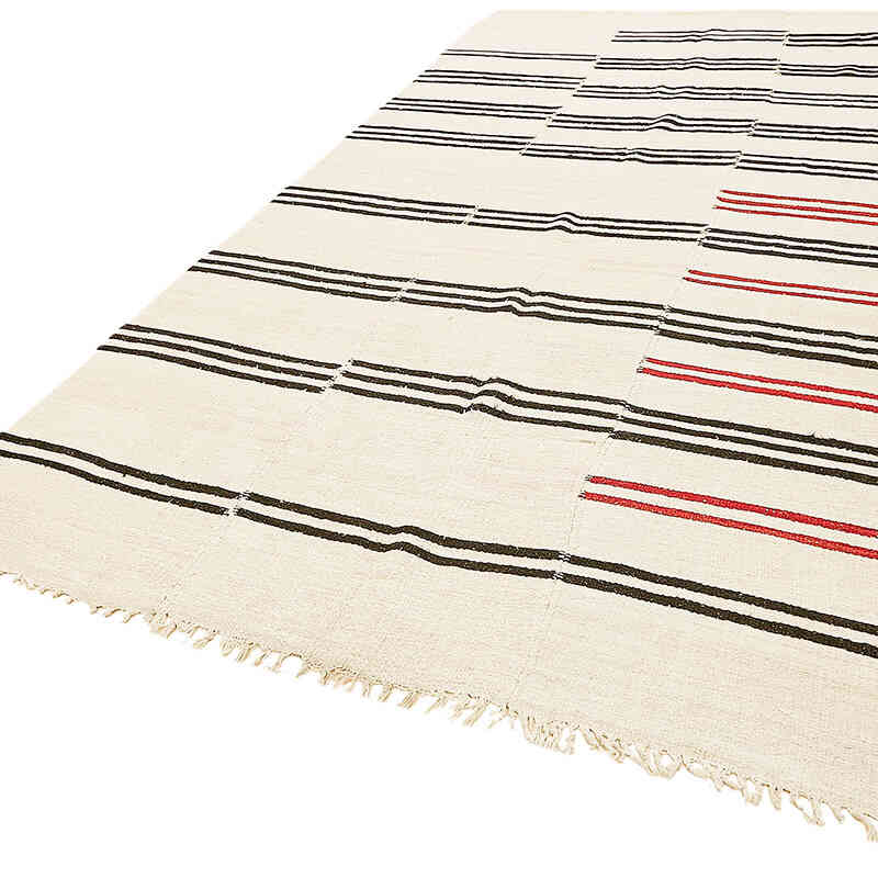 Alfombra Vintage Turco Kilim - 203 cm x 363 cm - K0070617
