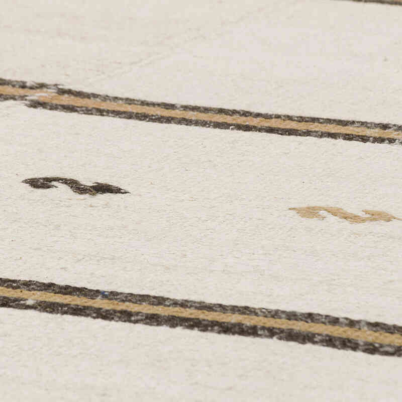 Vintage Anatolian Hemp Kilim Rug - 6' 9" x 13'  (81" x 156") - K0070620