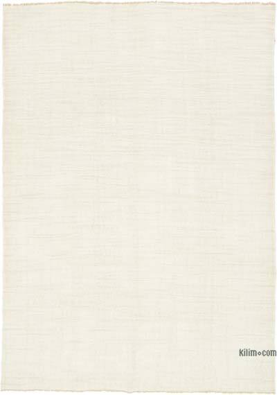 New Contemporary Handwoven Kilim Rug - 7' 10" x 11' 1" (94" x 133") - Vintage Yarn