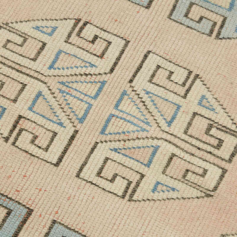 Vintage Turkish Hand-Knotted Runner - 3' 3" x 13' 7" (39" x 163") - K0070638