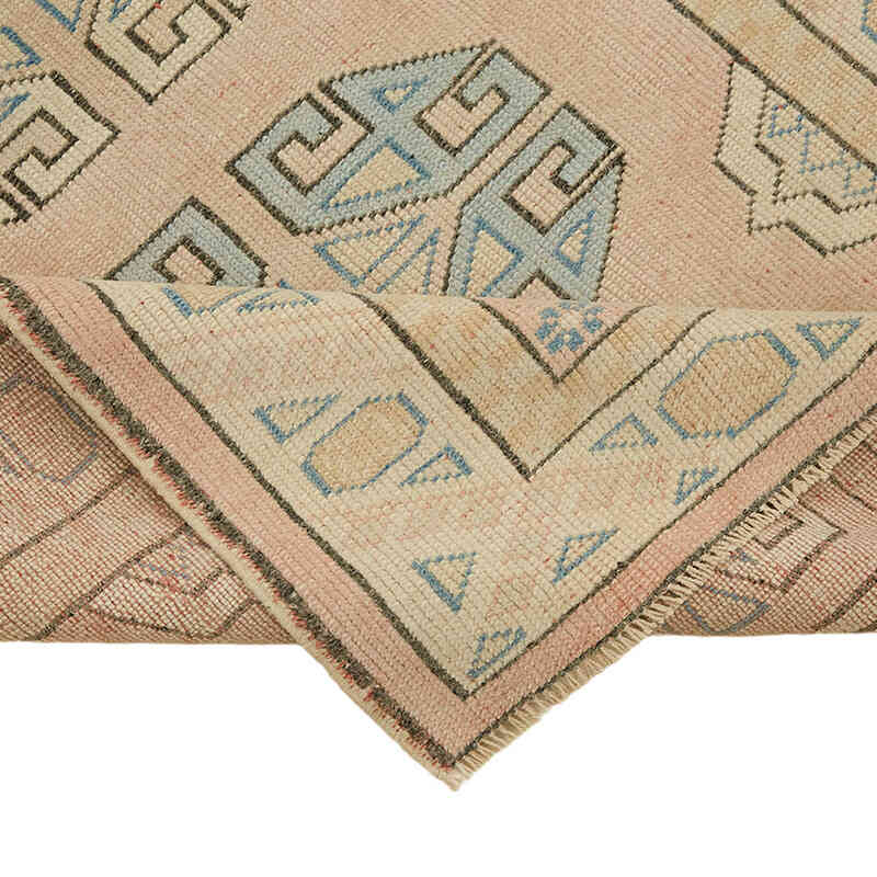 Vintage Turkish Hand-Knotted Runner - 3' 3" x 13' 7" (39" x 163") - K0070638