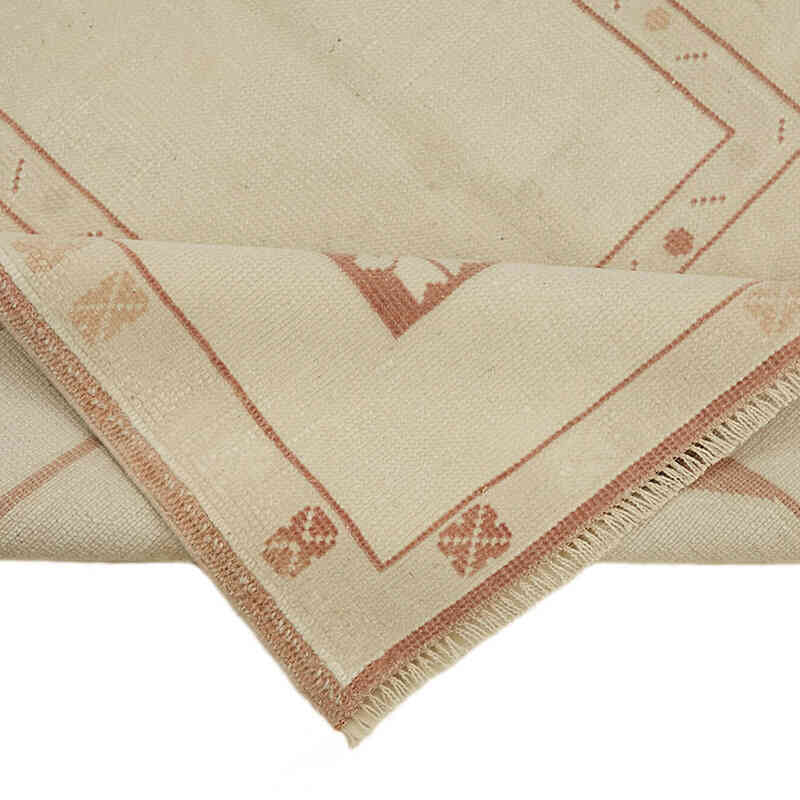 Alfombra Vintage Turca Anudada a Mano - 117 cm x 176 cm - K0070645