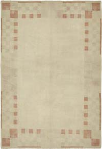 Vintage Turkish Hand-Knotted Rug - 6' 7" x 9' 7" (79" x 115")