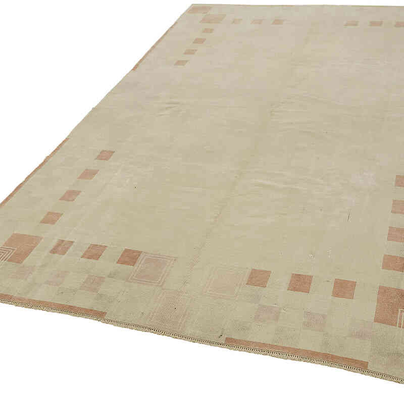 Alfombra Vintage Turca Anudada a Mano - 201 cm x 293 cm - K0070649