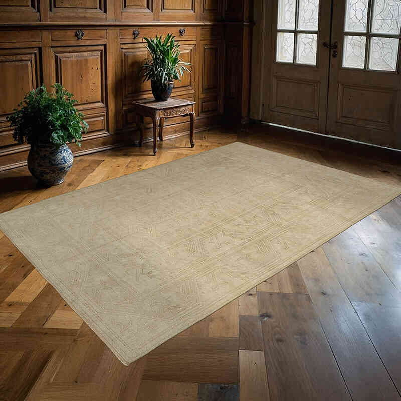 El Dokuma Vintage Halı - 156 cm x 230 cm - K0070651