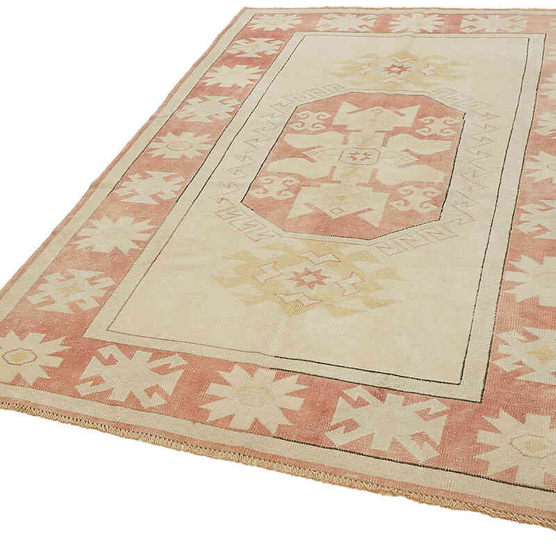 El Dokuma Vintage Halı - 162 cm x 244 cm - K0070659