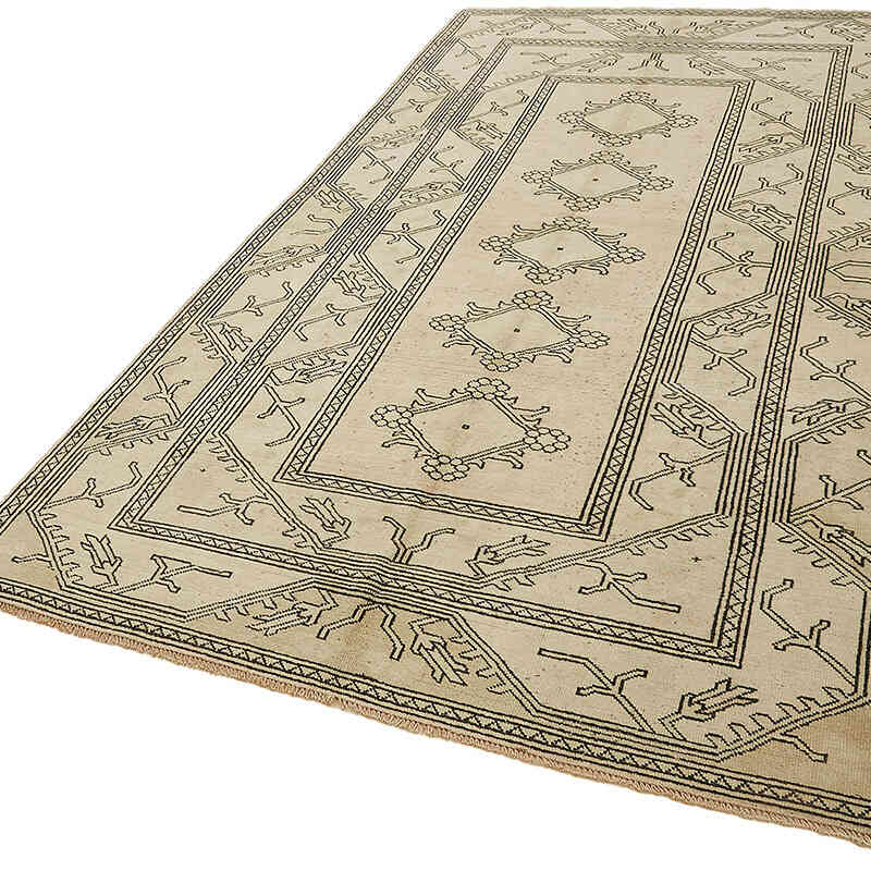 Alfombra Vintage Turca Anudada a Mano - 164 cm x 290 cm - K0070662