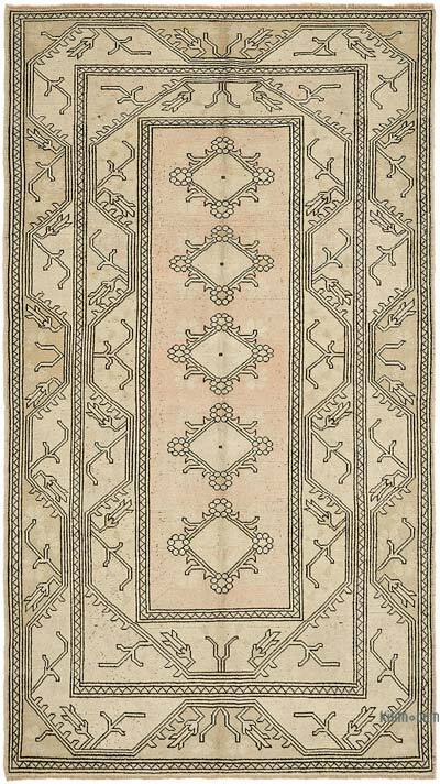 Alfombra Vintage Turca Anudada a Mano - 164 cm x 290 cm