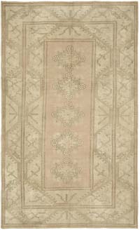 El Dokuma Vintage Halı - 196 cm x 316 cm