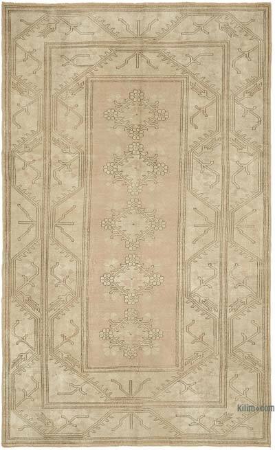 Alfombra Vintage Turca Anudada a Mano - 196 cm x 316 cm