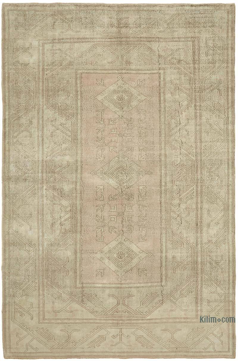 Vintage Turkish Hand-Knotted Rug - 8' 2" x 12' 4" (98" x 148") - K0070674