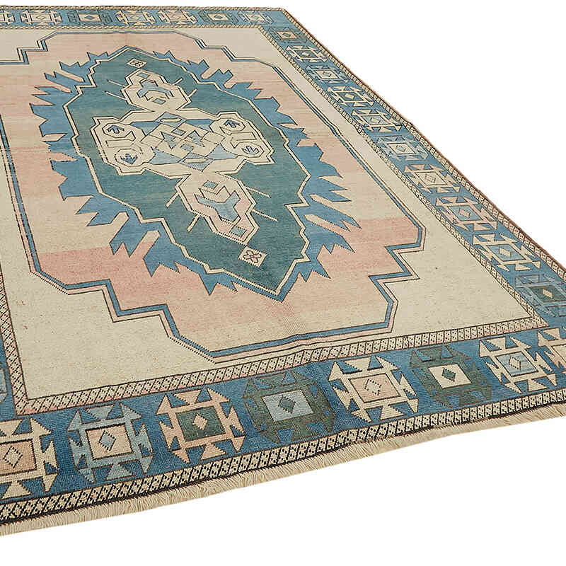 El Dokuma Vintage Halı - 226 cm x 330 cm - K0070680