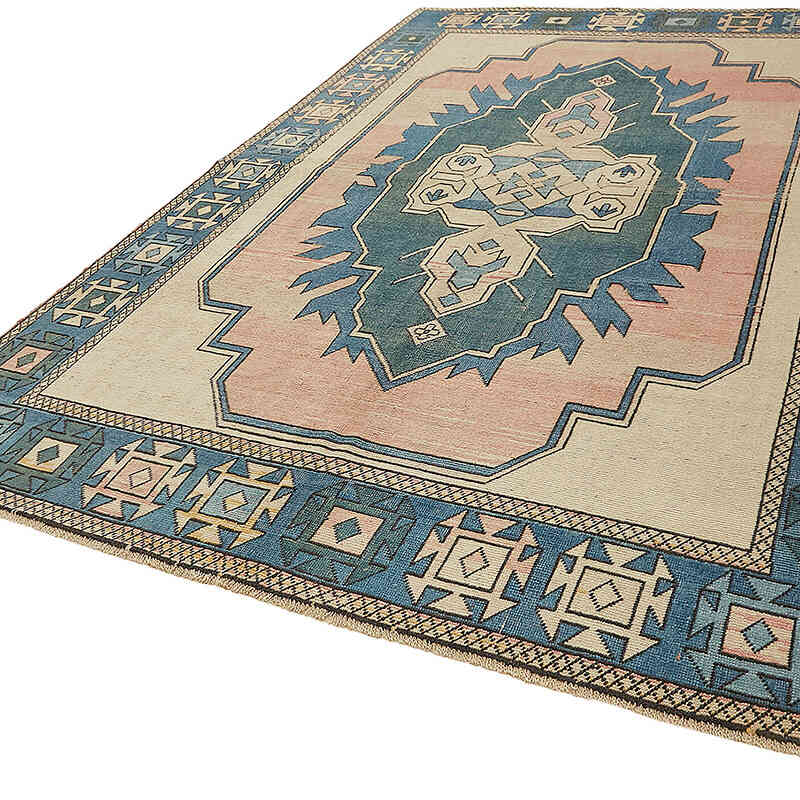 El Dokuma Vintage Halı - 226 cm x 330 cm - K0070680