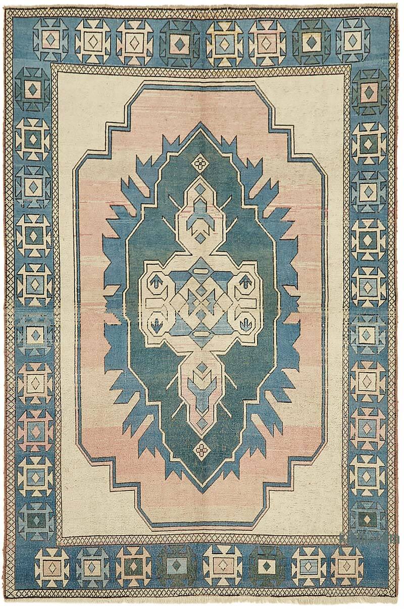 El Dokuma Vintage Halı - 226 cm x 330 cm - K0070680