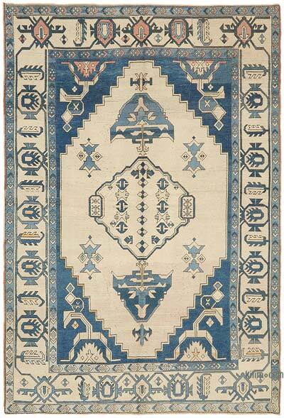 El Dokuma Vintage Halı - 240 cm x 357 cm