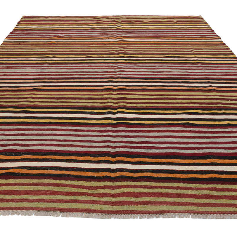Vintage Konya Kilim Rug - 6' 3" x 9' 4" (75" x 112") - K0070693