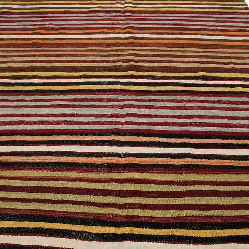 Vintage Konya Kilim Rug - 6' 3" x 9' 4" (75" x 112") - K0070693