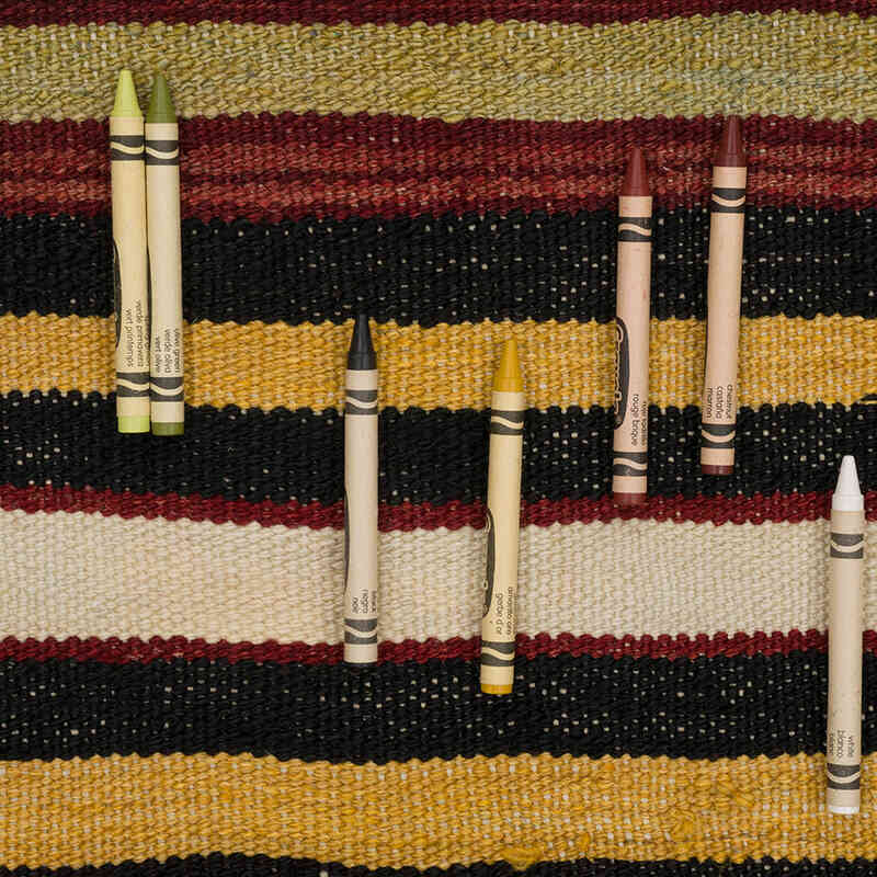 Vintage Konya Kilim Rug - 6' 3" x 9' 4" (75" x 112") - K0070693
