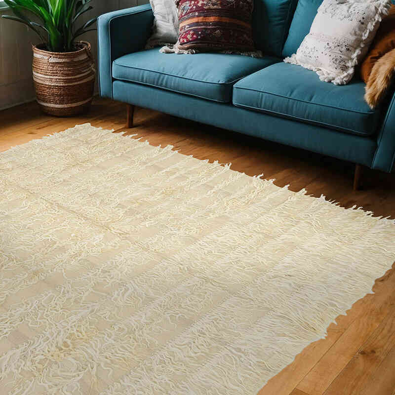 Vintage Filikli Tülü - 164 cm x 209 cm - K0070699