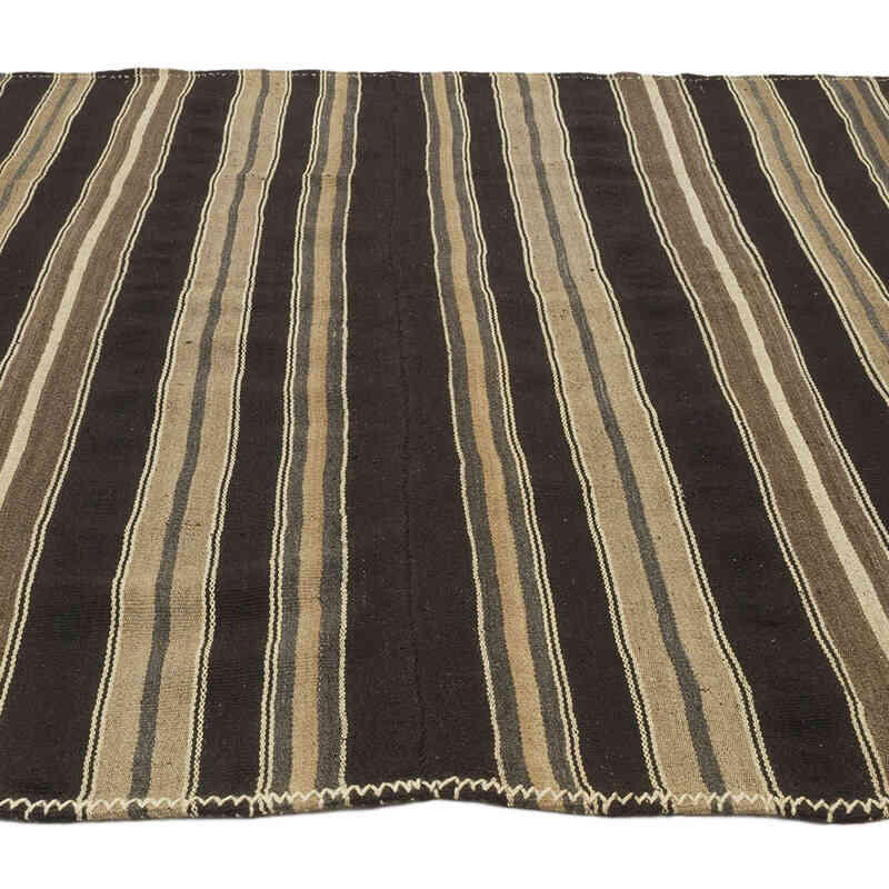 Vintage Anatolian Kilim Rug - 6' 7" x 7' 3" (79" x 87") - K0070702