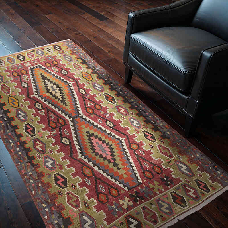 Uşak Kilimi - 114 cm x 194 cm - K0070708