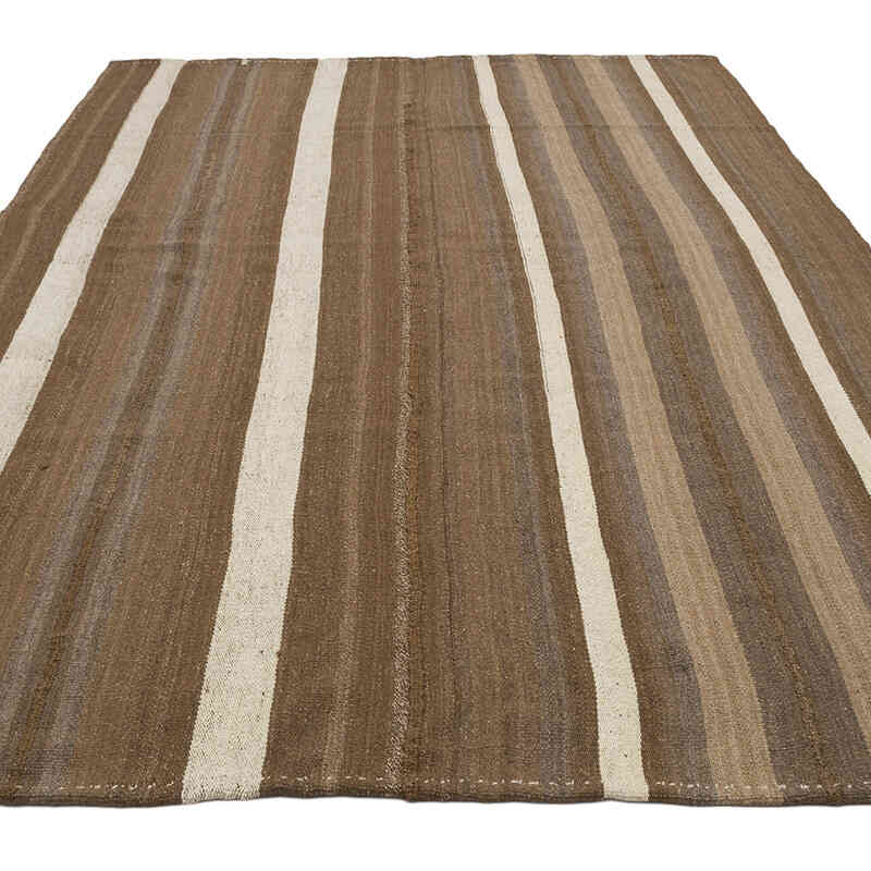 Alfombra Vintage Anatolian Kilim - 190 cm x 285 cm - K0070709