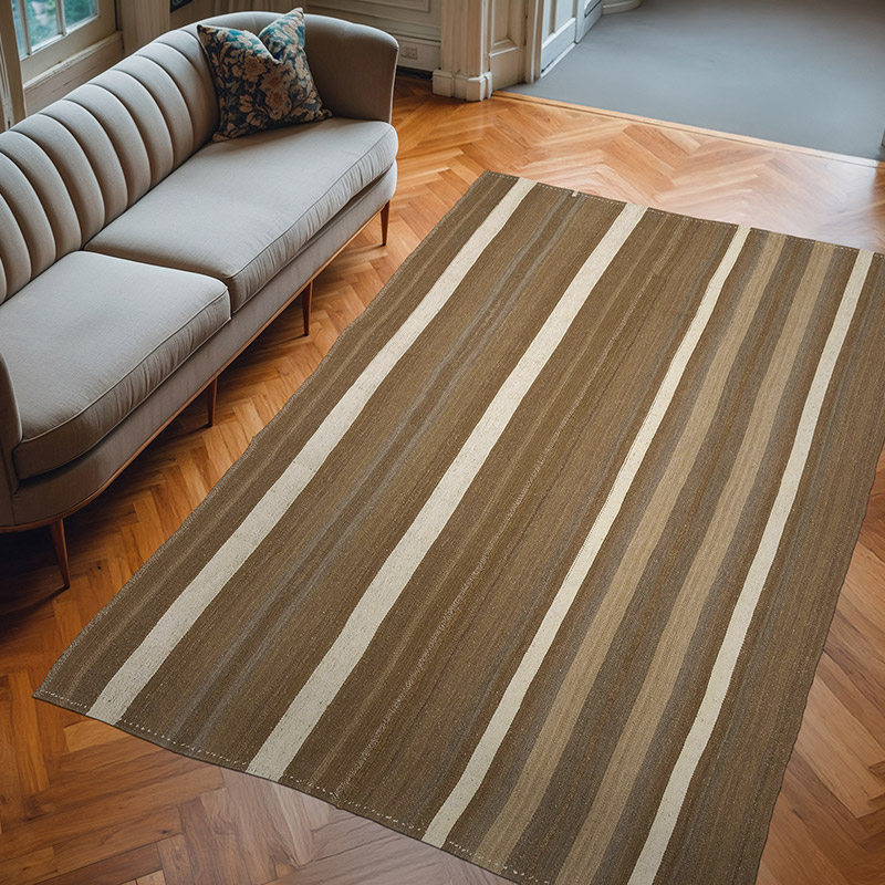 Alfombra Vintage Anatolian Kilim - 190 cm x 285 cm - K0070709