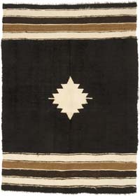 Vintage Siirt Rug - 4' 7" x 6' 5" (55" x 77")